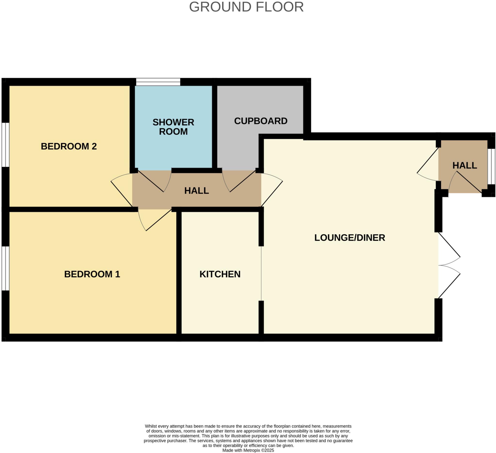 38 Seacroft Esplanade, Skegness, PE25 floorplan
