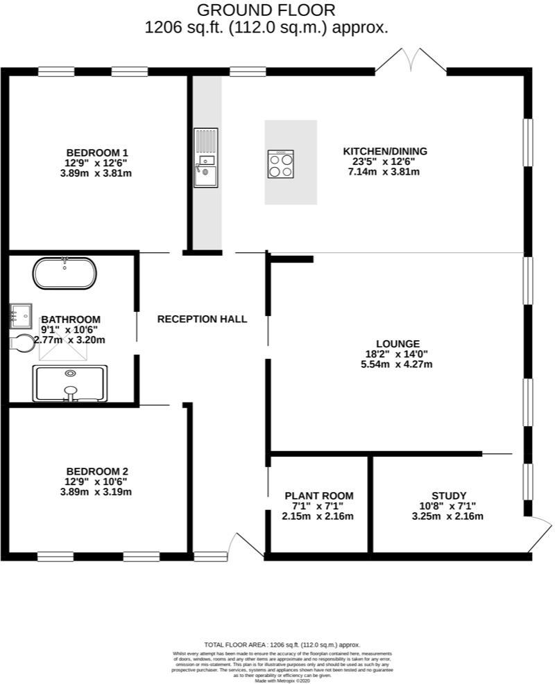 Queens Close, Beck Row floorplan