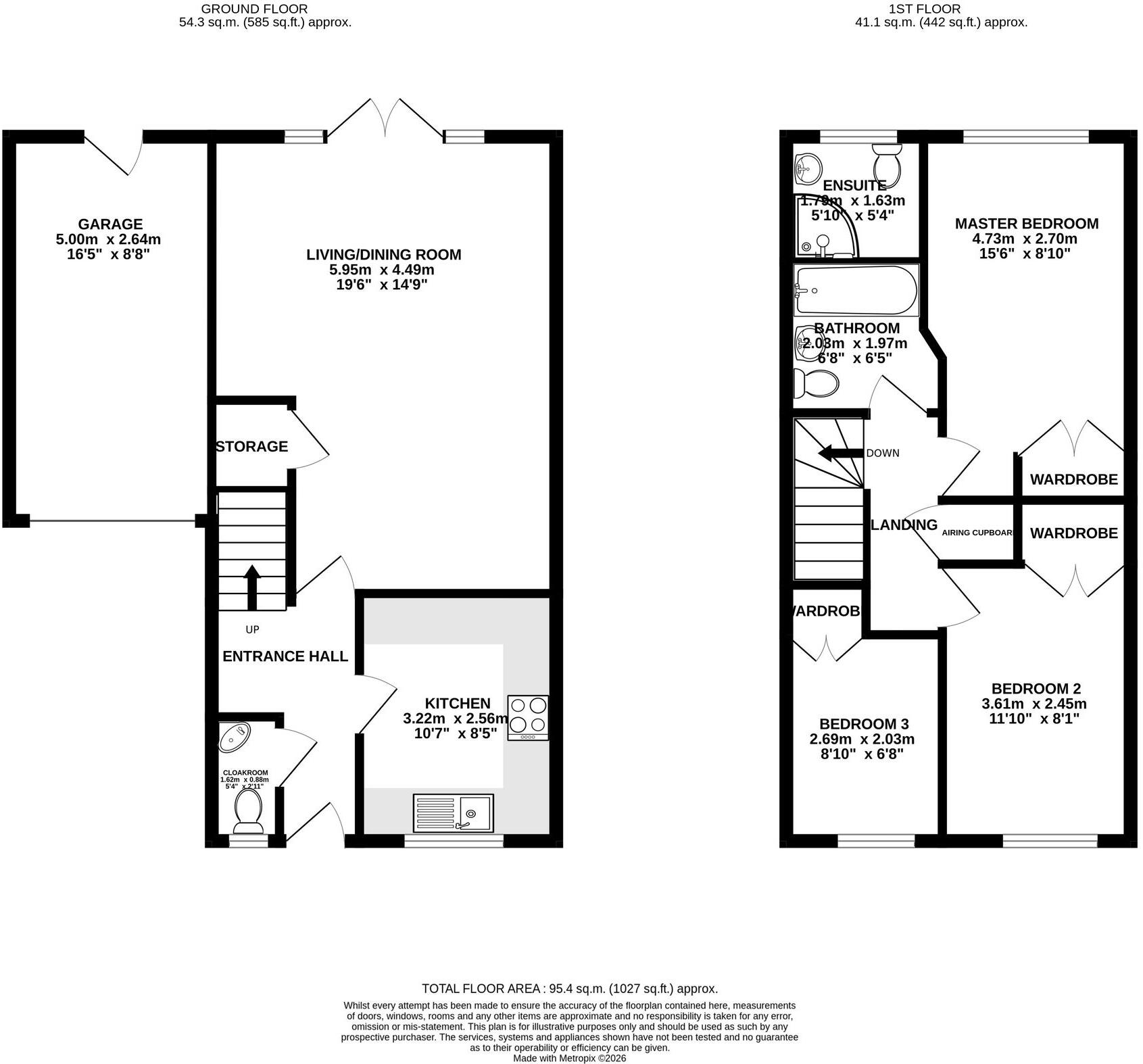 The Common, Cranleigh, GU6 floorplan