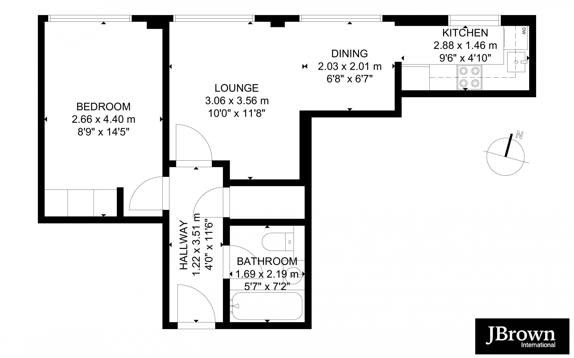 Prospero House, 6 Portsoken Street, London, E1 floorplan