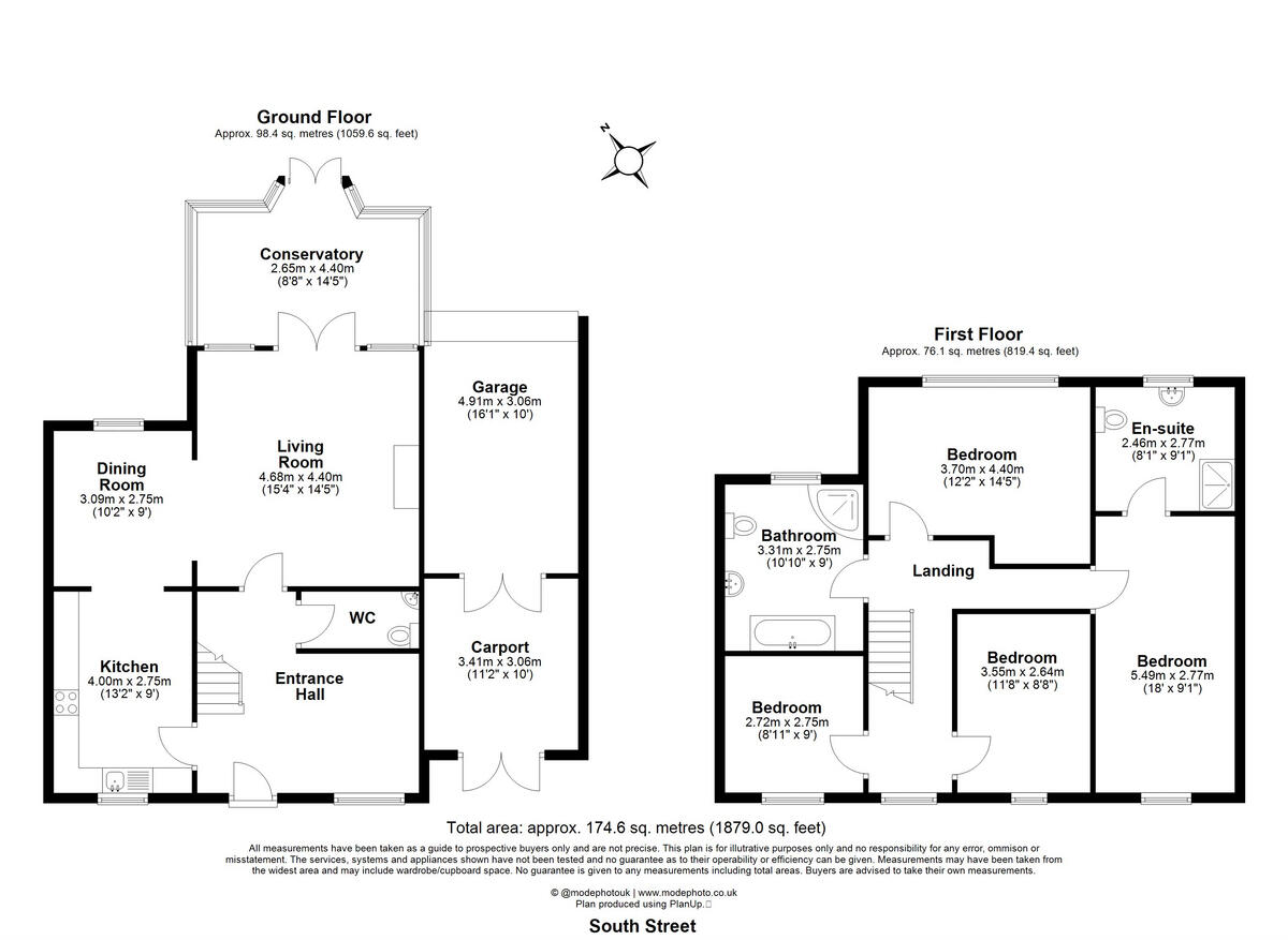 South Street, Rochford, SS4 1 floorplan
