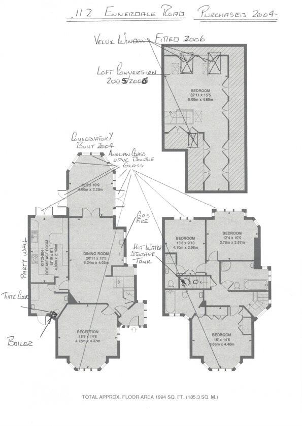Ennerdale Road, Richmond floorplan