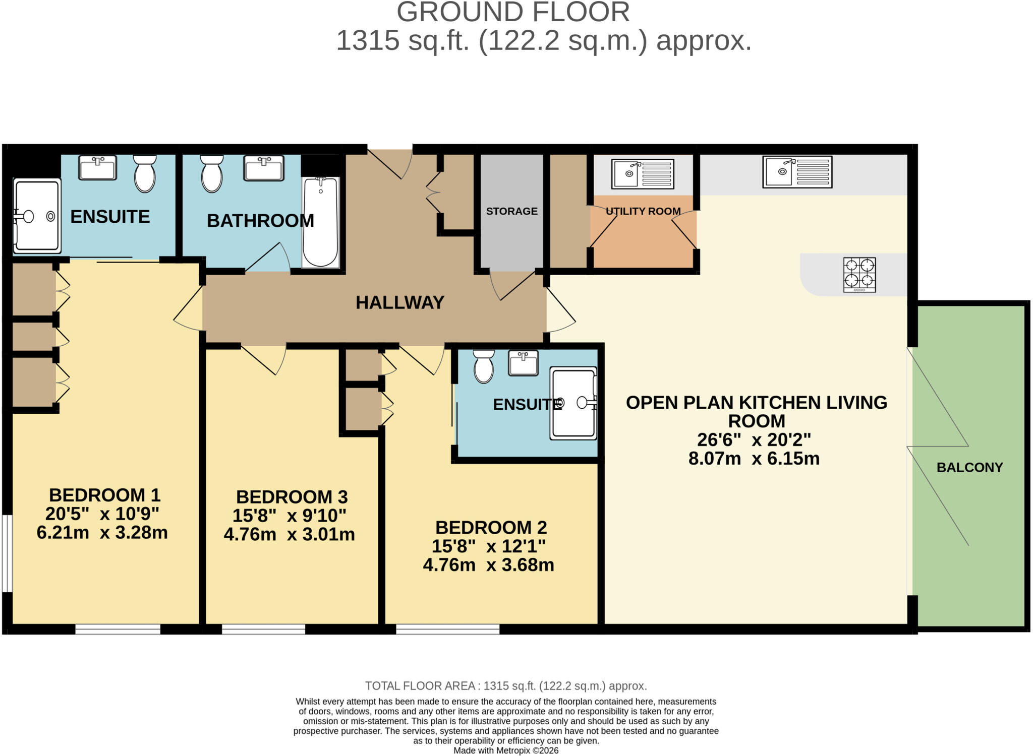 Lilliput Road, Poole, Dorset, BH14 floorplan