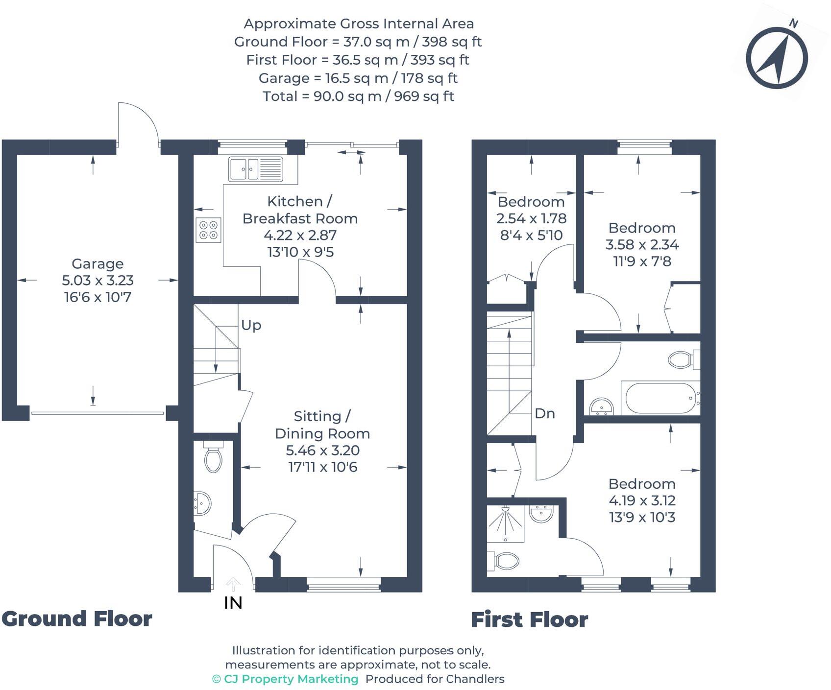 Fairfield Way, Stevenage, SG1 floorplan
