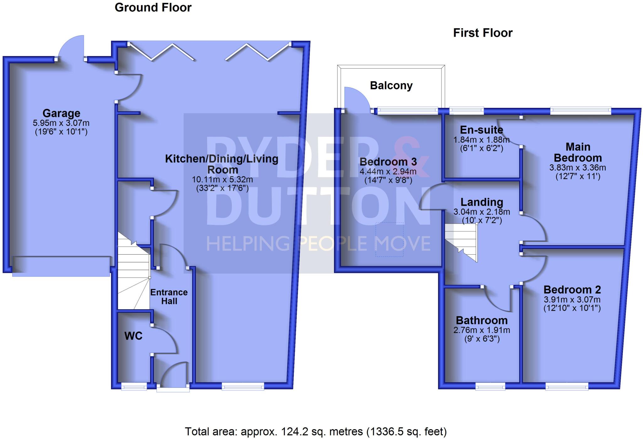 Empire Way, Slaithwaite, Huddersfield, West Yorkshire, HD7 floorplan