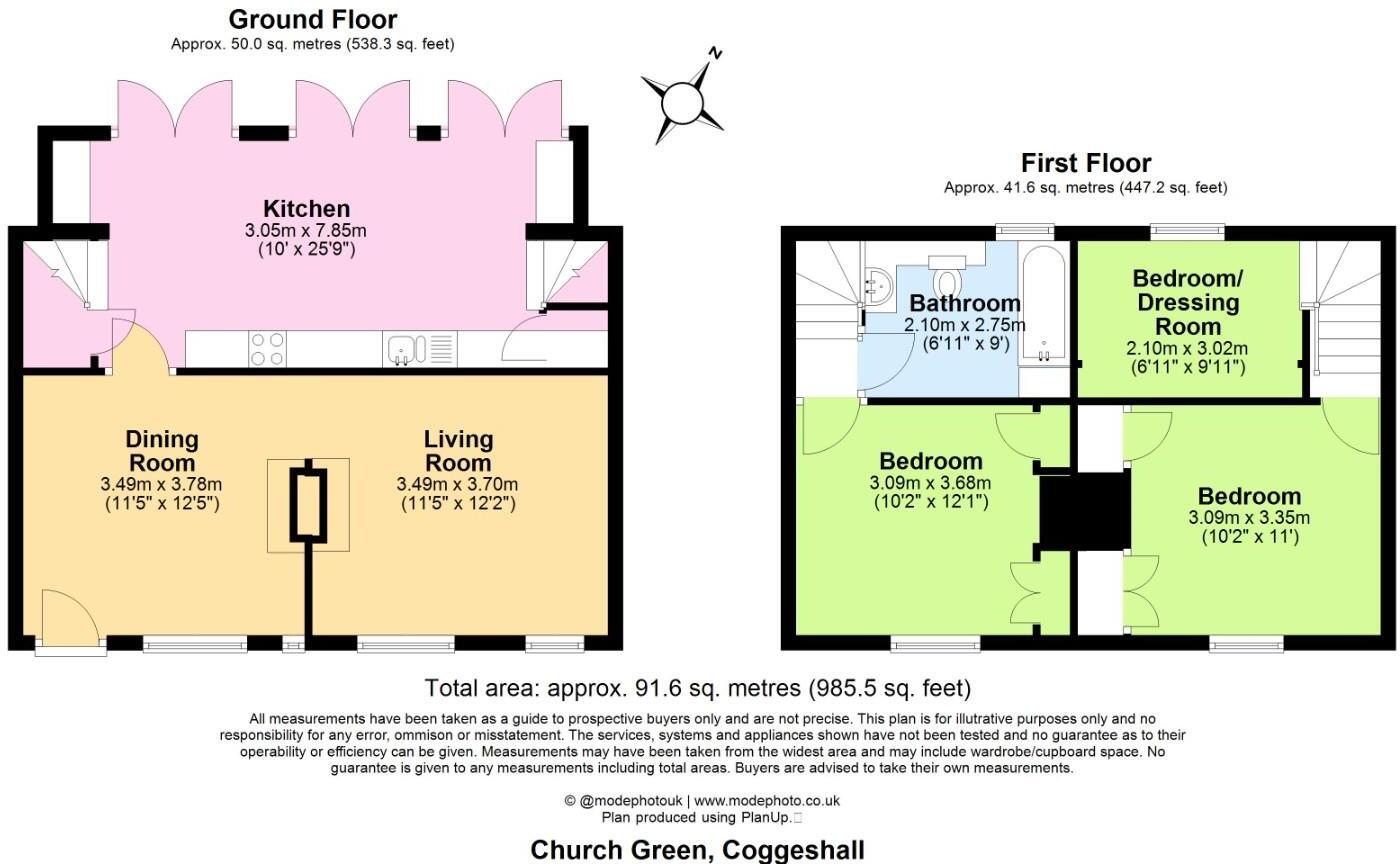 Church Green, Coggeshall, Colchester floorplan