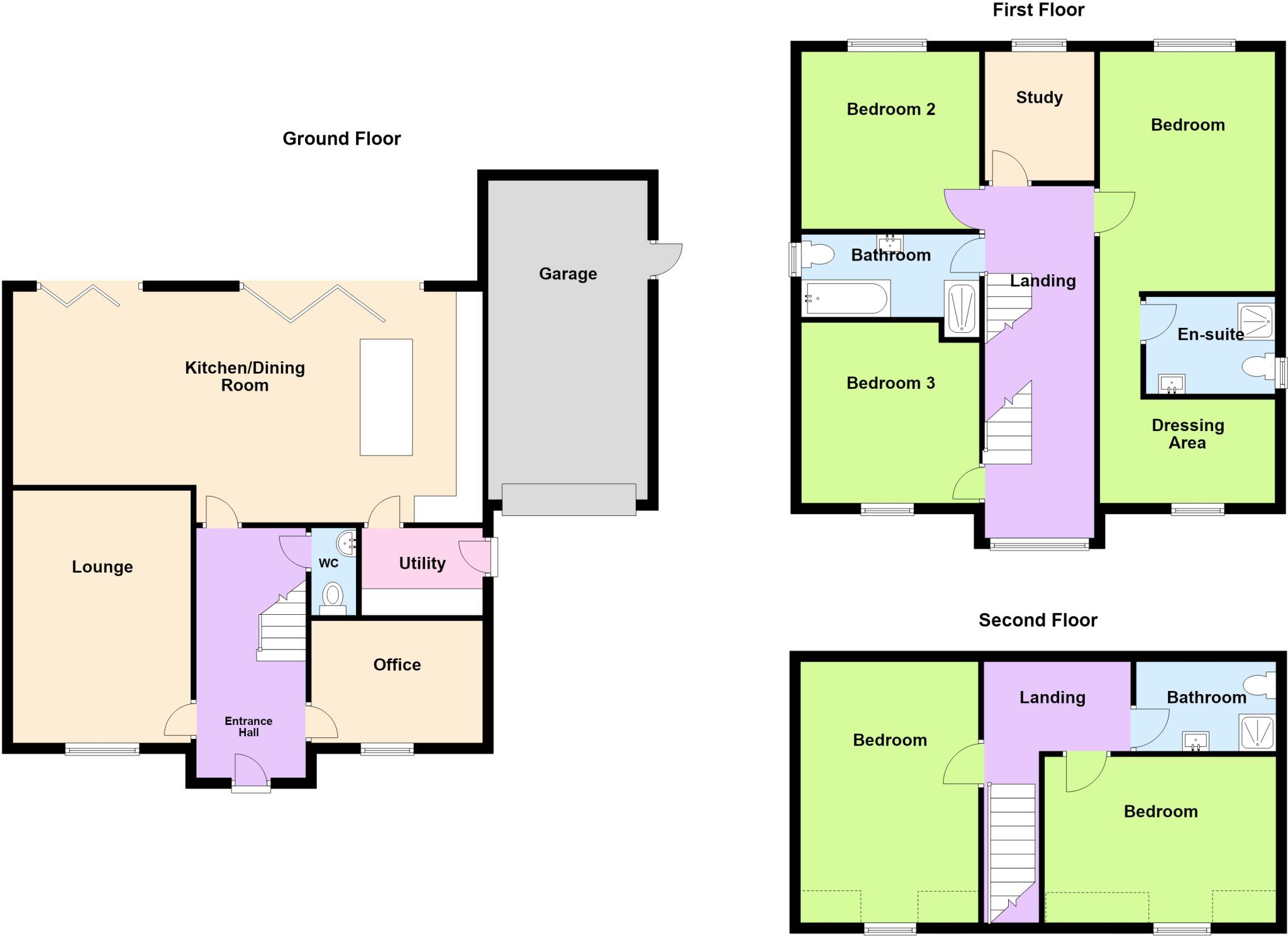 Great North Road, Woodlands, Doncaster, South Yorkshire, DN6 floorplan