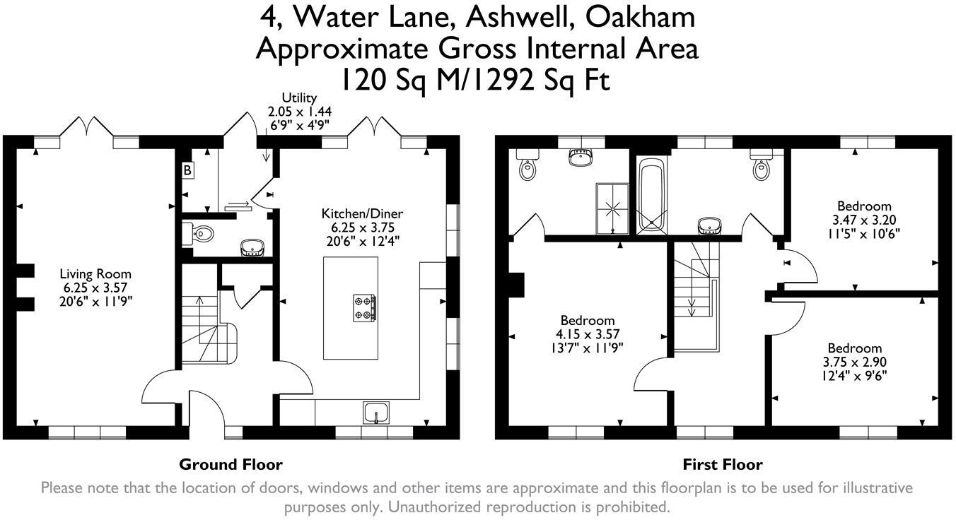 Water Lane, Ashwell, Rutland floorplan