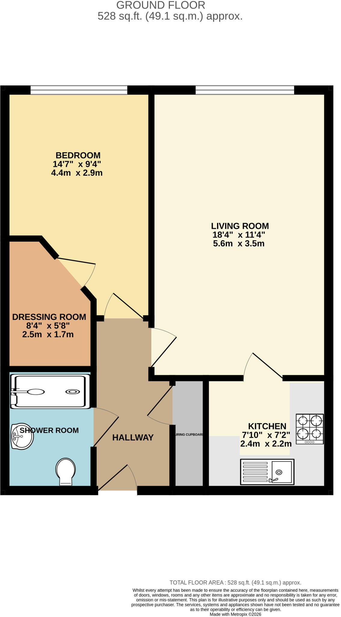 The Parks, Minehead, Somerset, TA24 floorplan