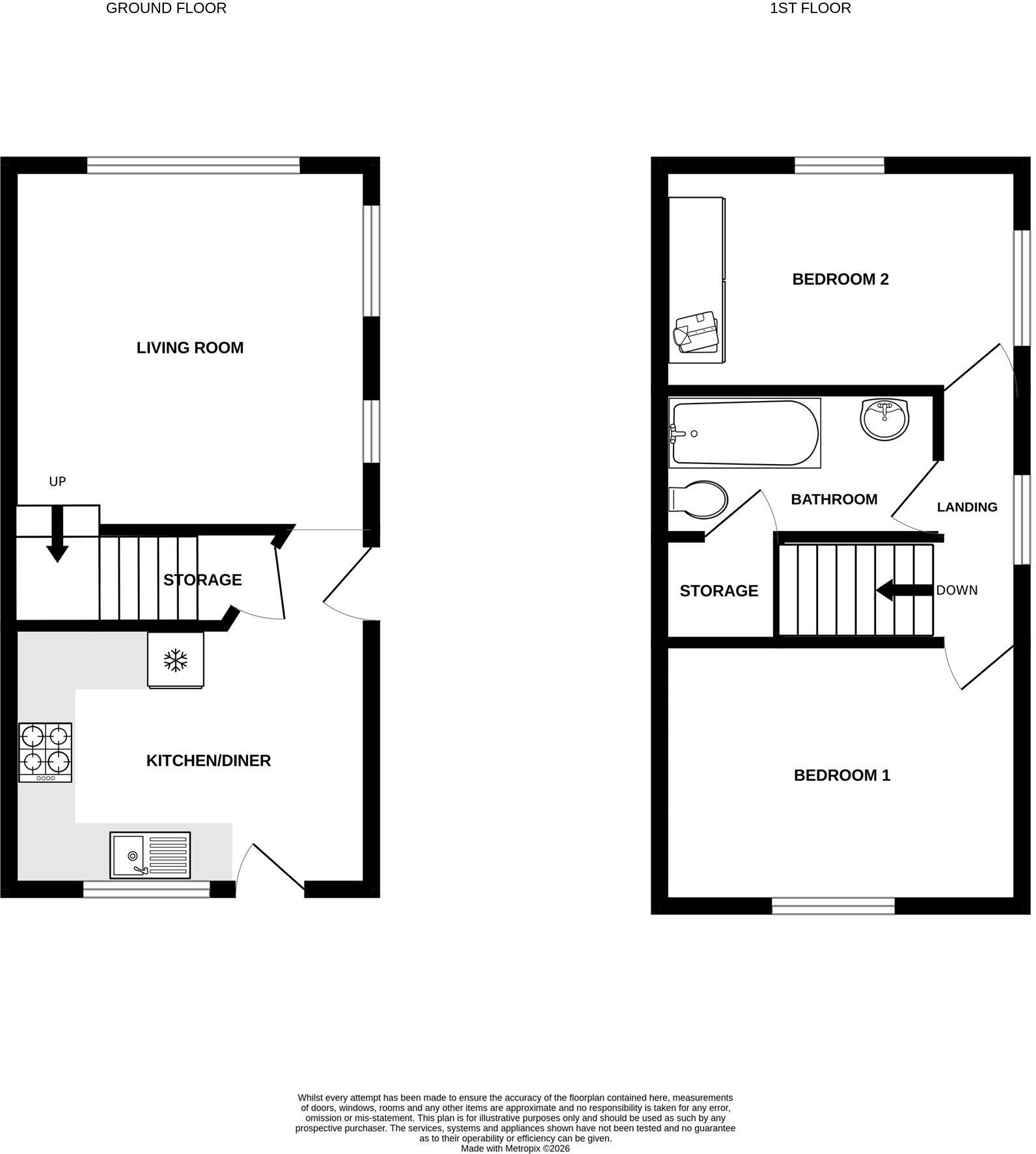 Poplars Close, Colchester floorplan