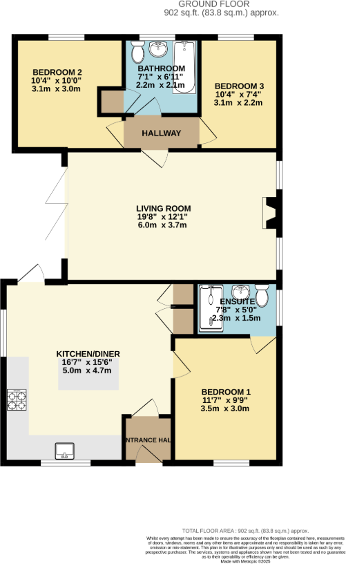Gresley Way, March, PE15 8QA floorplan