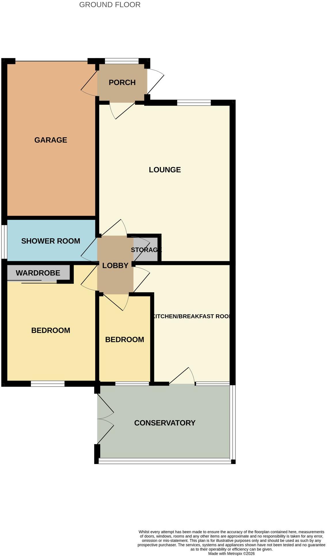 Rosedale, Worksop, S81 floorplan