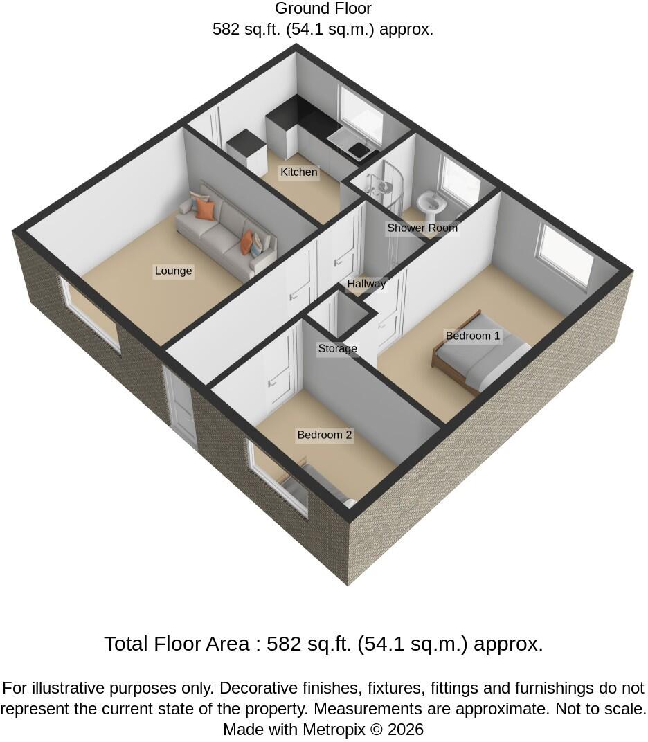 Malvern Avenue, Ellesmere Port floorplan