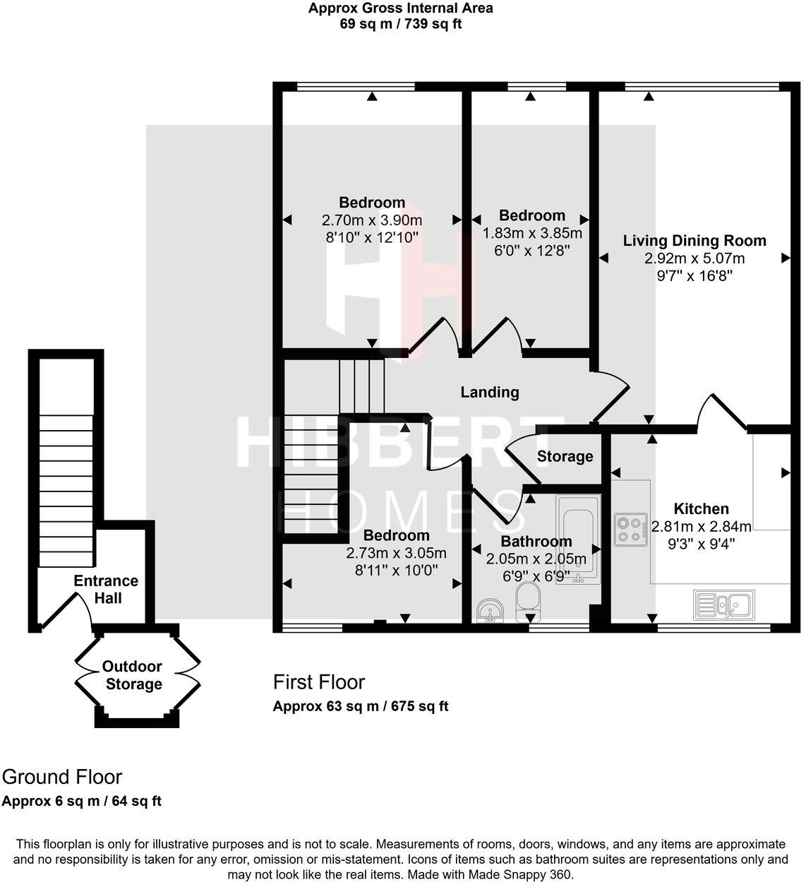 Beechfield Close, Sale, M33 floorplan
