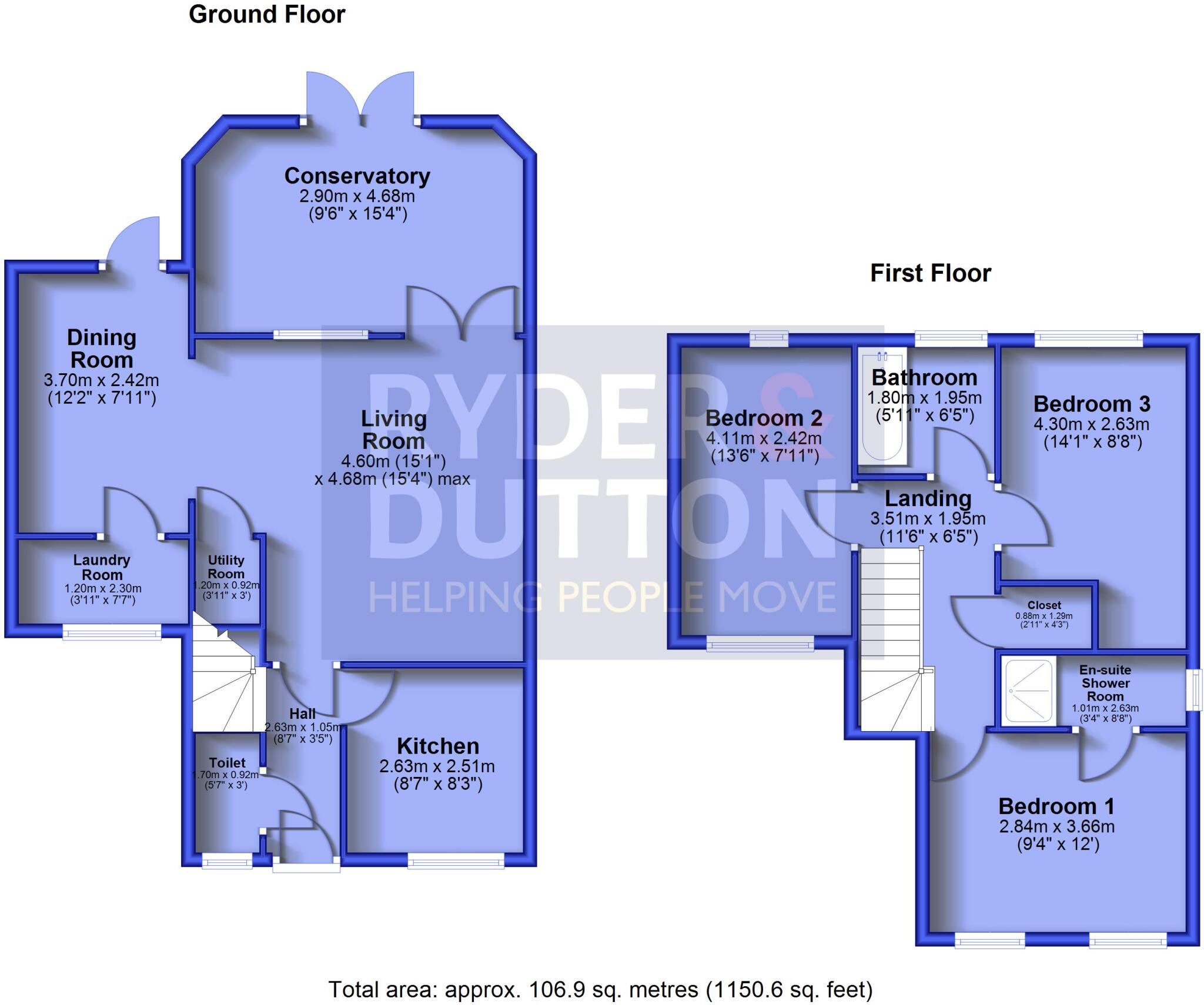 Valley Road, Glossop, Derbyshire, SK13 floorplan