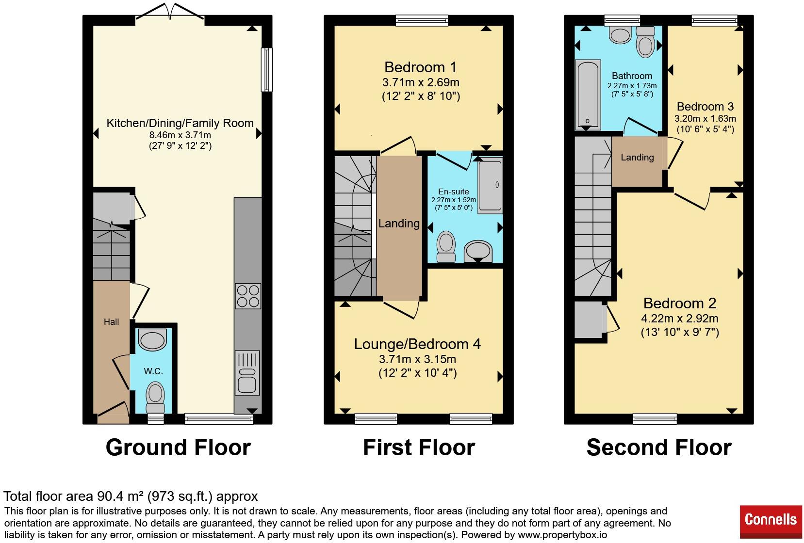 Buckby Drive, Burton Latimer, Kettering floorplan