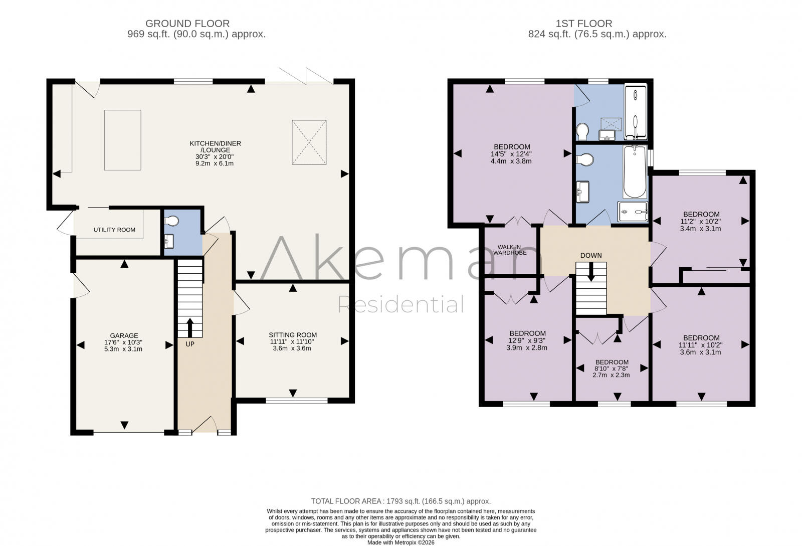 Nathaniel Walk, Tring floorplan