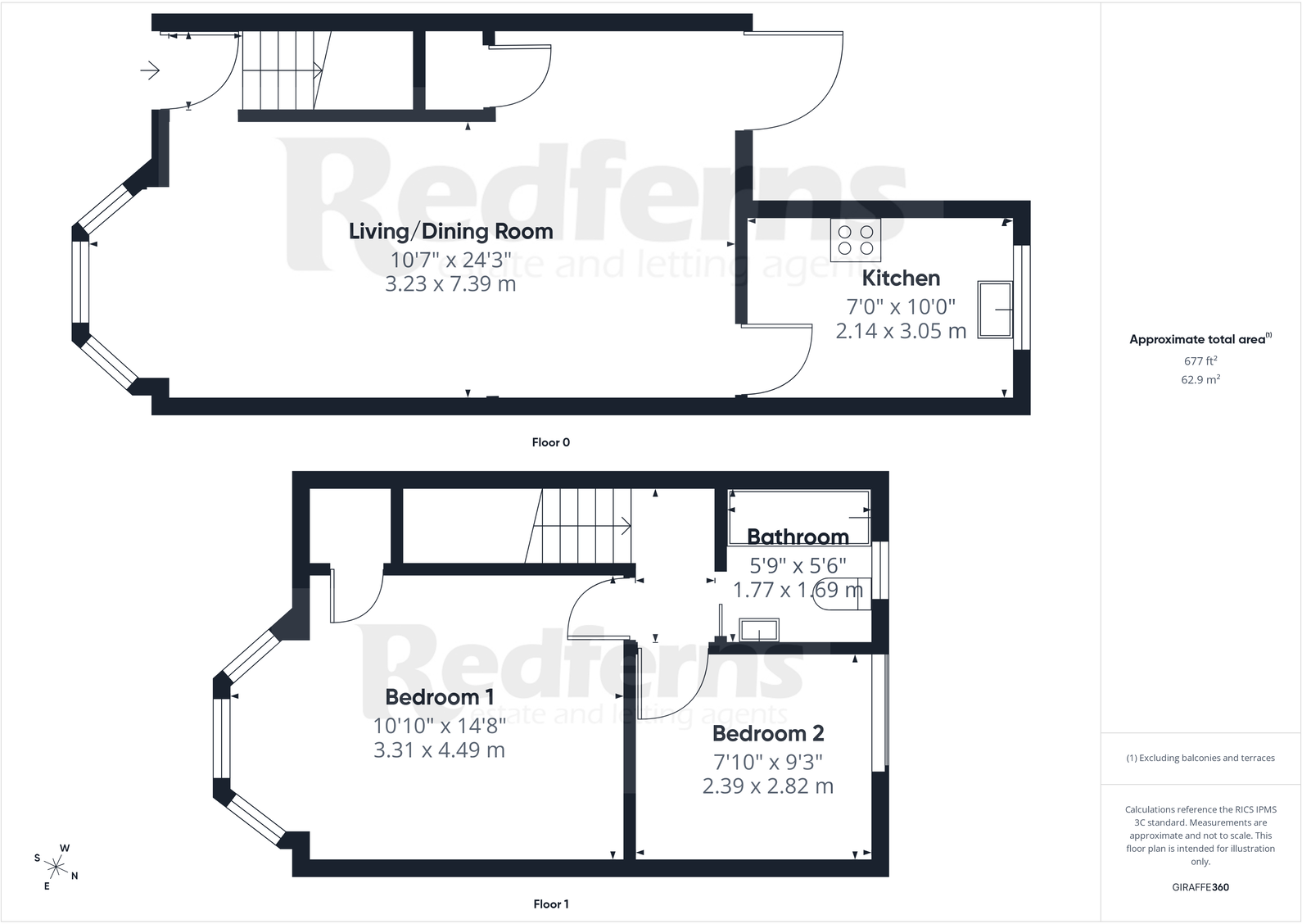 17A, Ridgeway, Ottery St. Mary, EX11 1DT floorplan