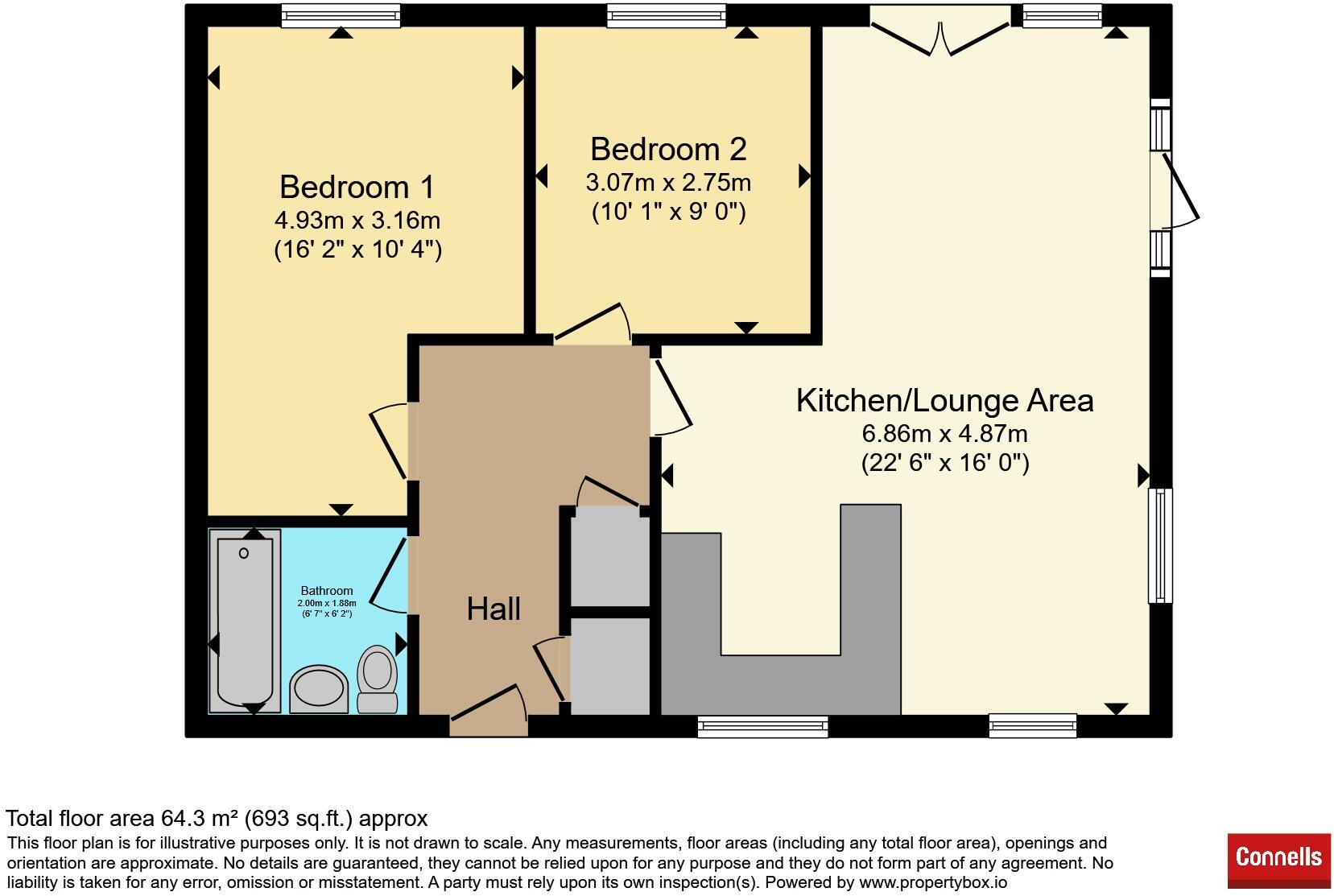 46, Boundary Road, Birmingham floorplan