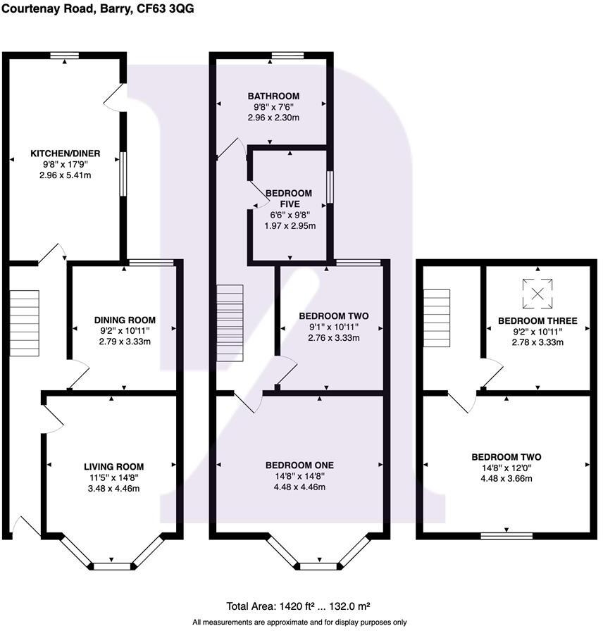 14 Courtenay Road floorplan