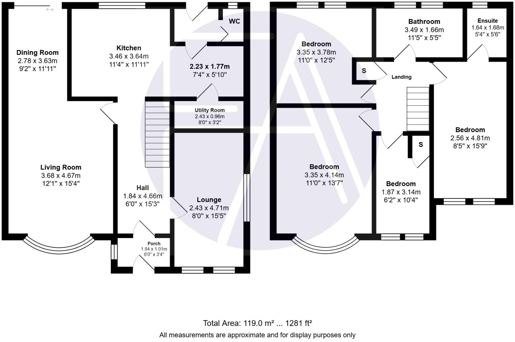 Keswick Close, Liverpool, Merseyside, L31 9BS floorplan