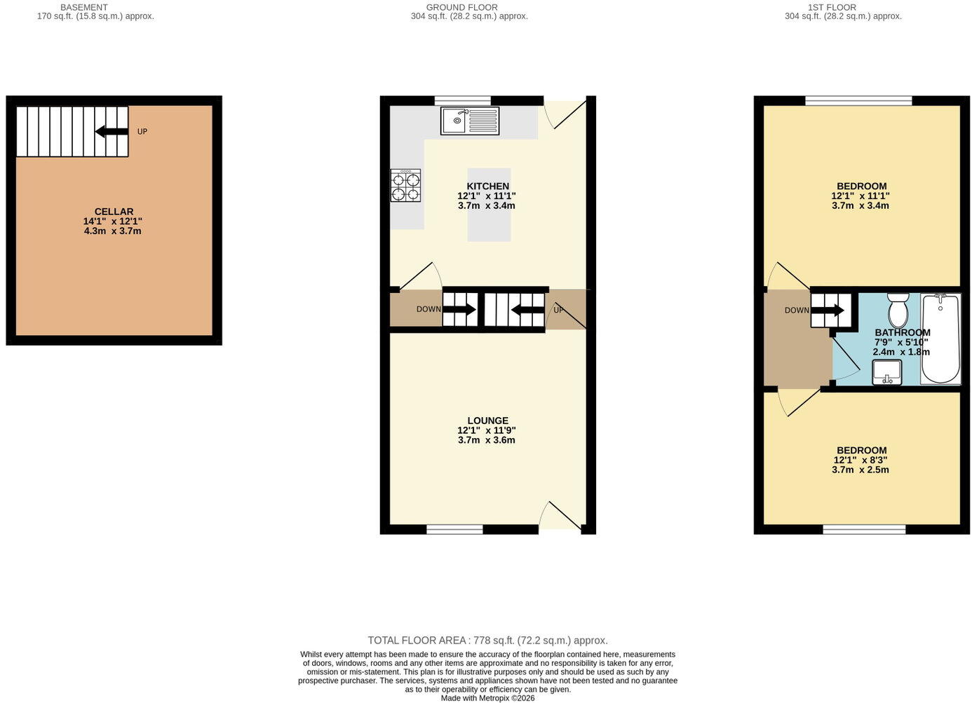 Glebe Street, Offerton, Stockport, SK1 floorplan