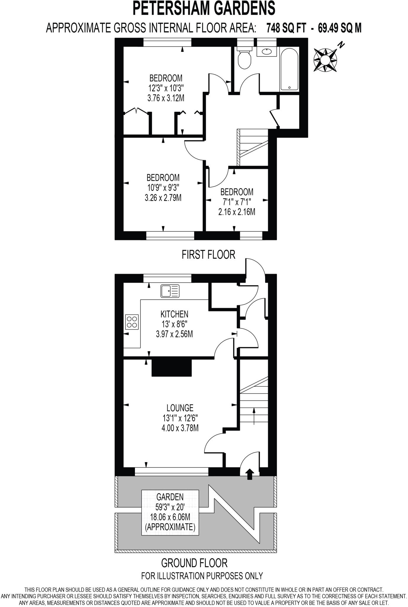 Petersham Gardens, Orpington floorplan
