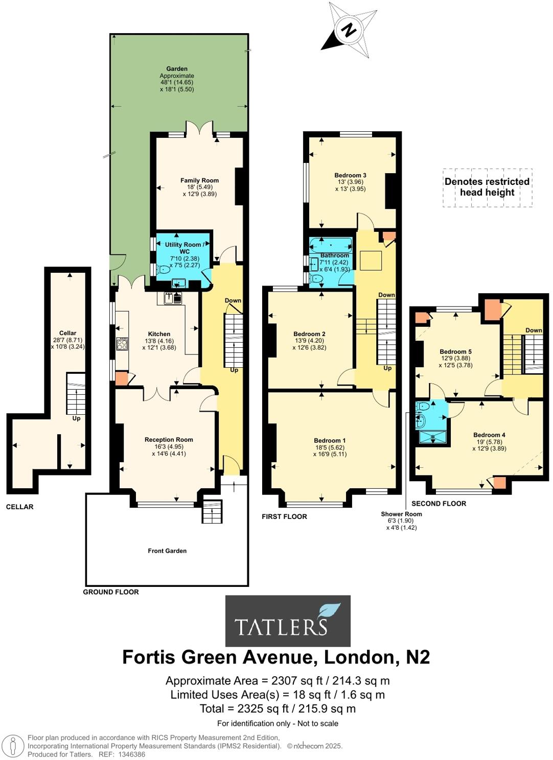 Fortis Green Avenue, London, N2 floorplan