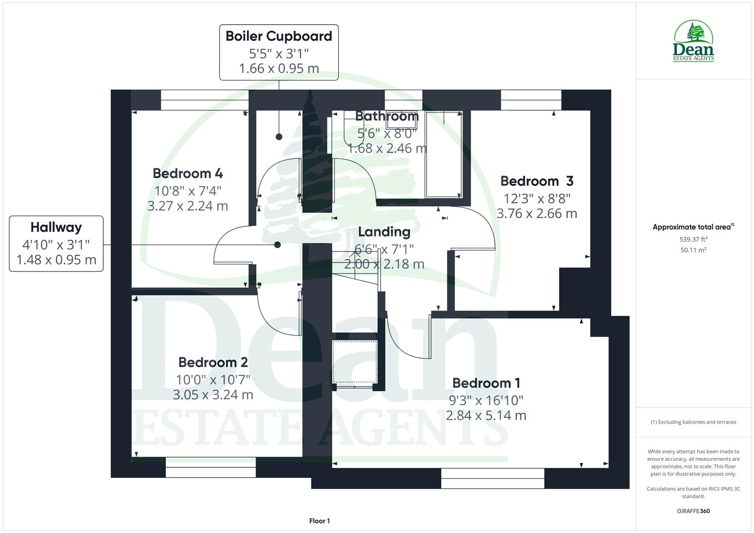 Hart Green, Cinderford floorplan