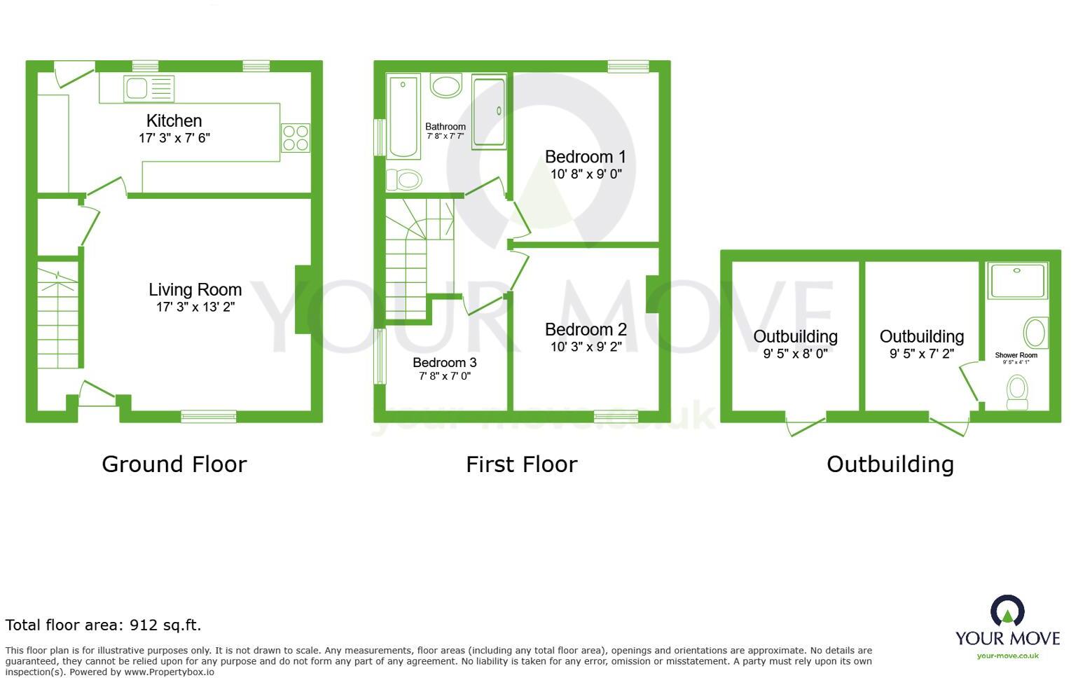 Hill Rise, Dartford, Kent, DA2 floorplan