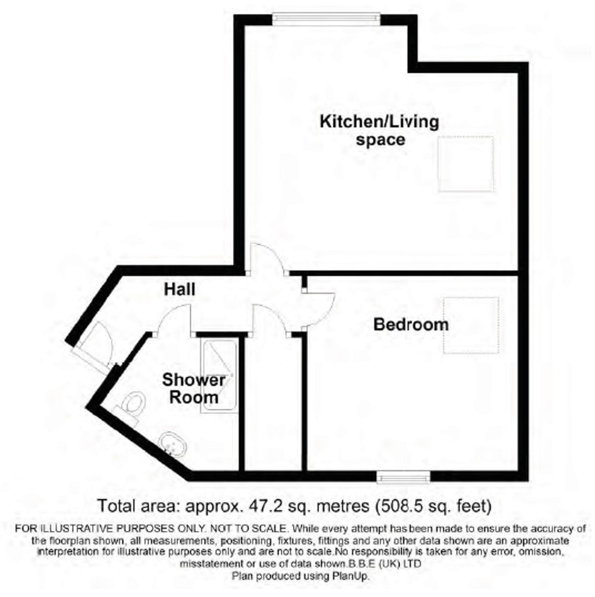 61 Hadham Road, Bishop's Stortford, CM23 floorplan