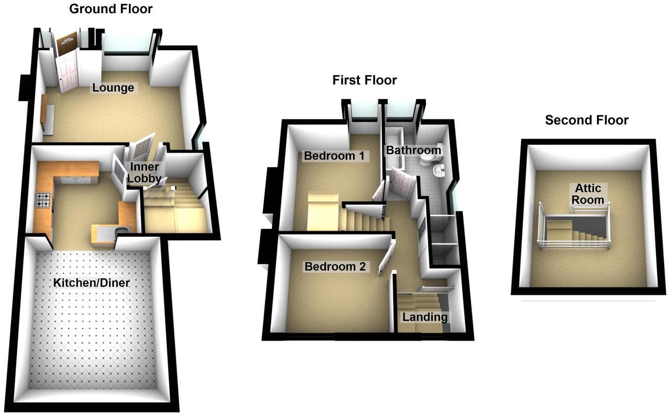 Ashbrow Road, Huddersfield floorplan