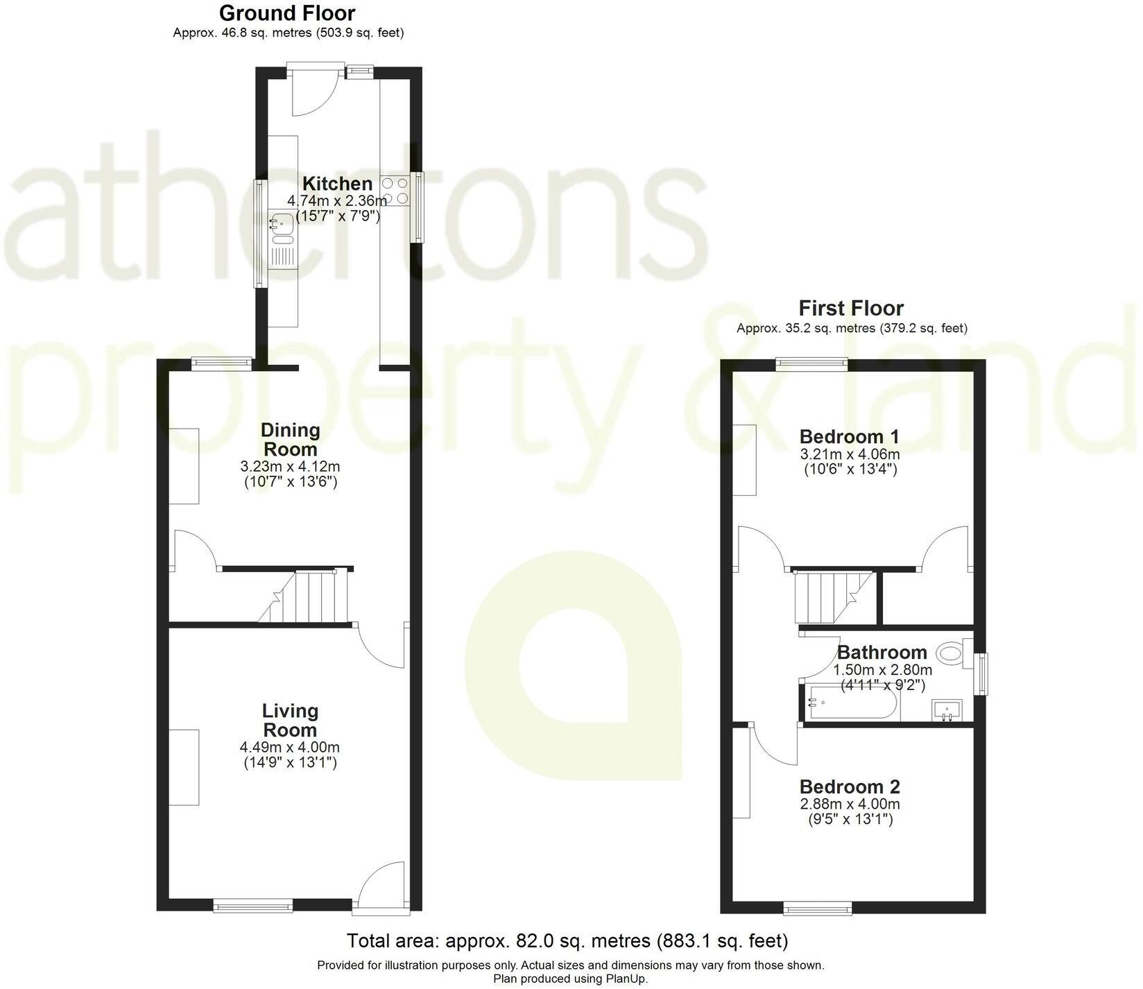 Mitton Road, Whalley, BB7 floorplan