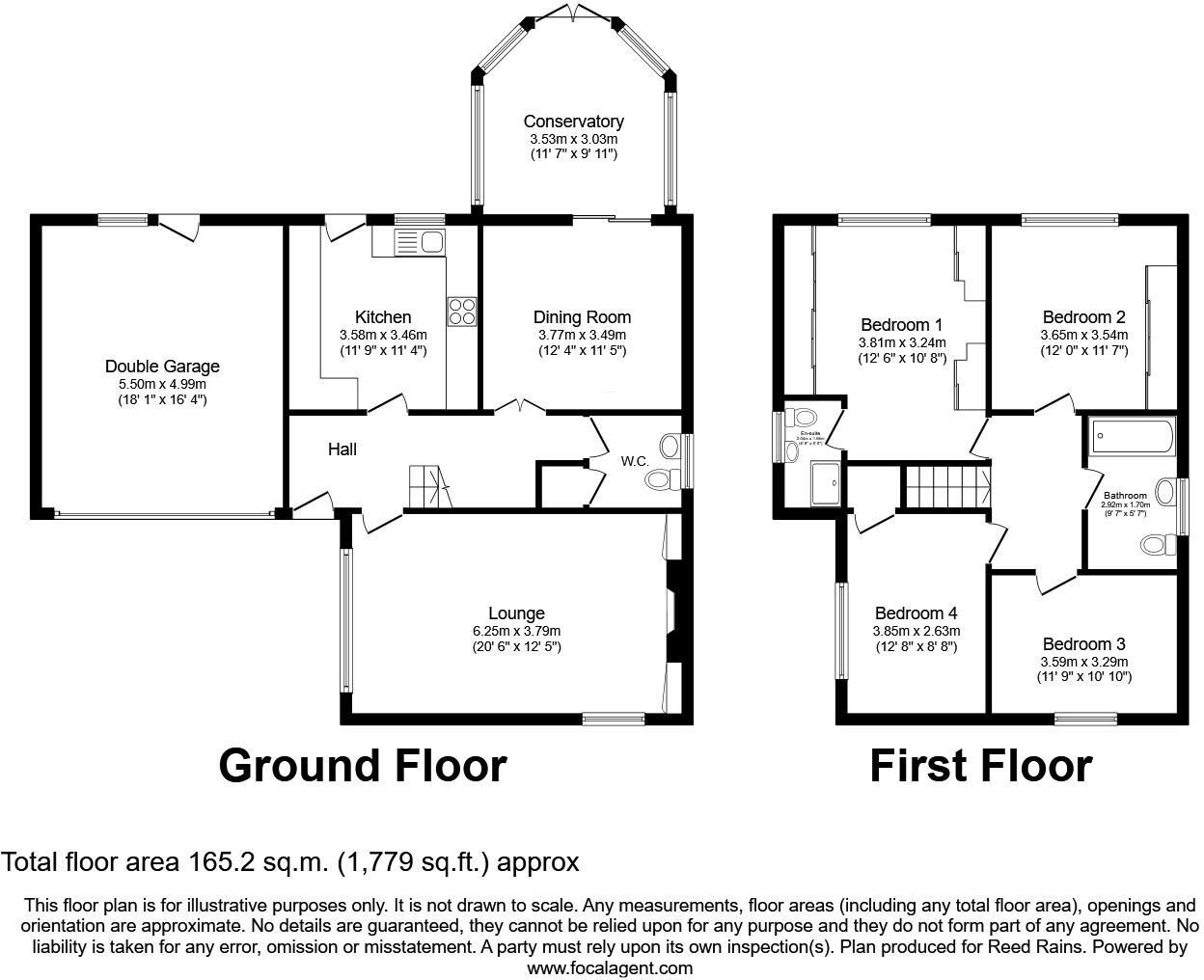 Judeland, Chorley, Lancashire, PR7 floorplan