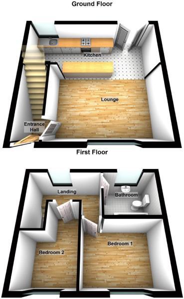 Moorlands Road, Birkenshaw floorplan