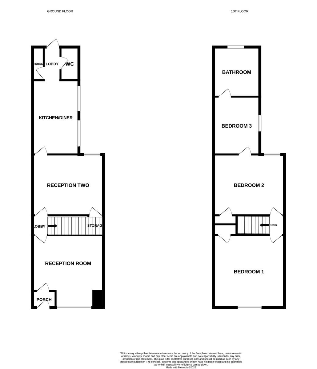 Walpole Road, Great Yarmouth floorplan