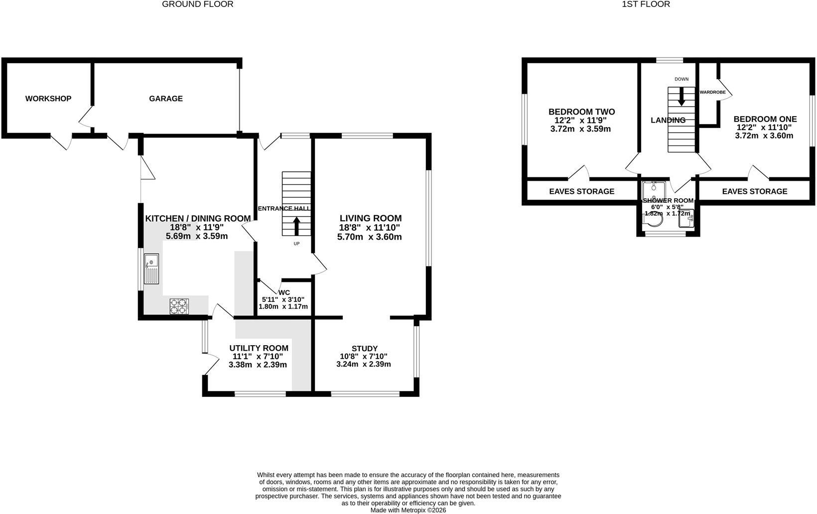 Perry Orchard, Upton St Leonards, Gloucester floorplan