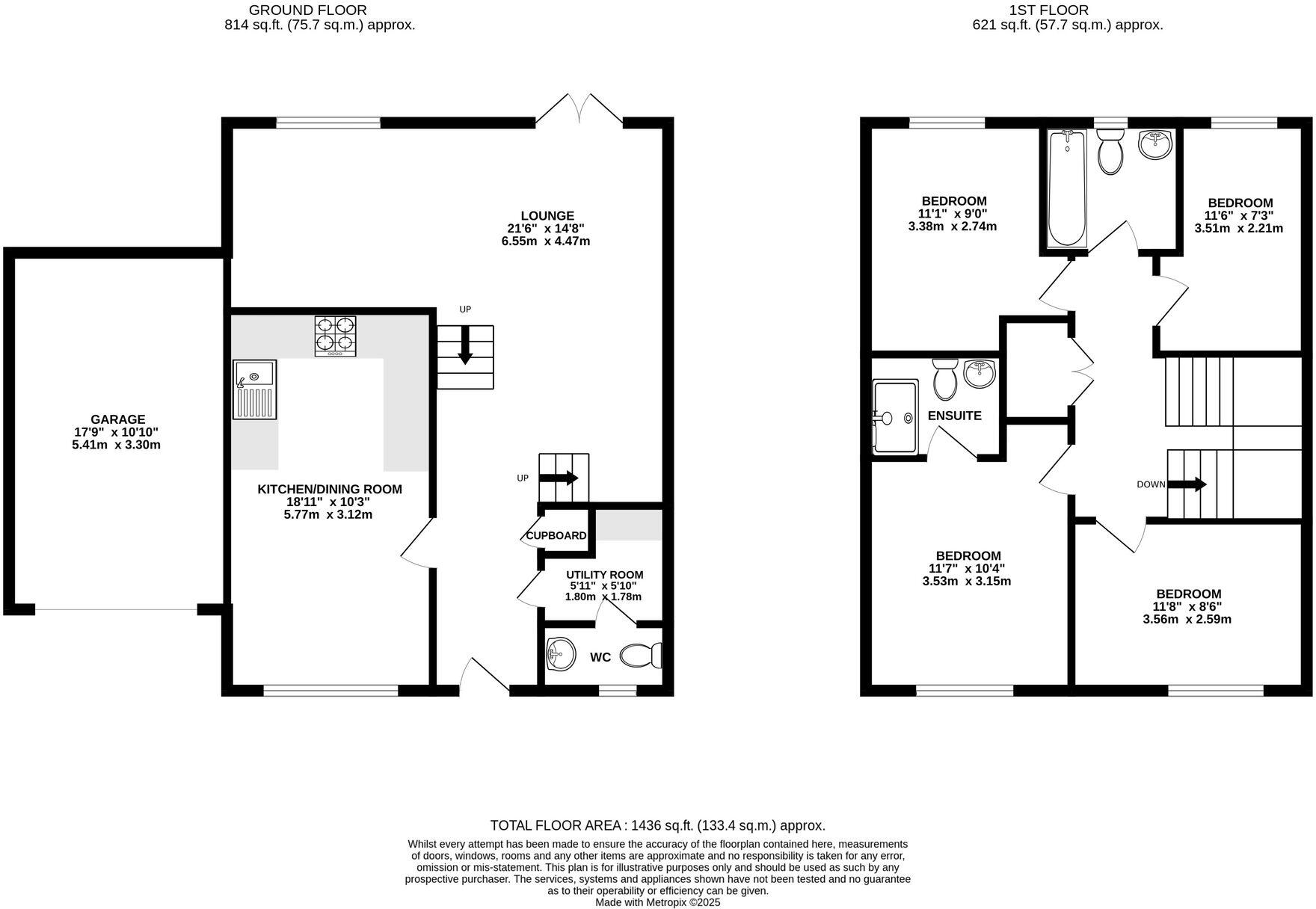 Saxon Way, Kingsteignton, TQ12 floorplan