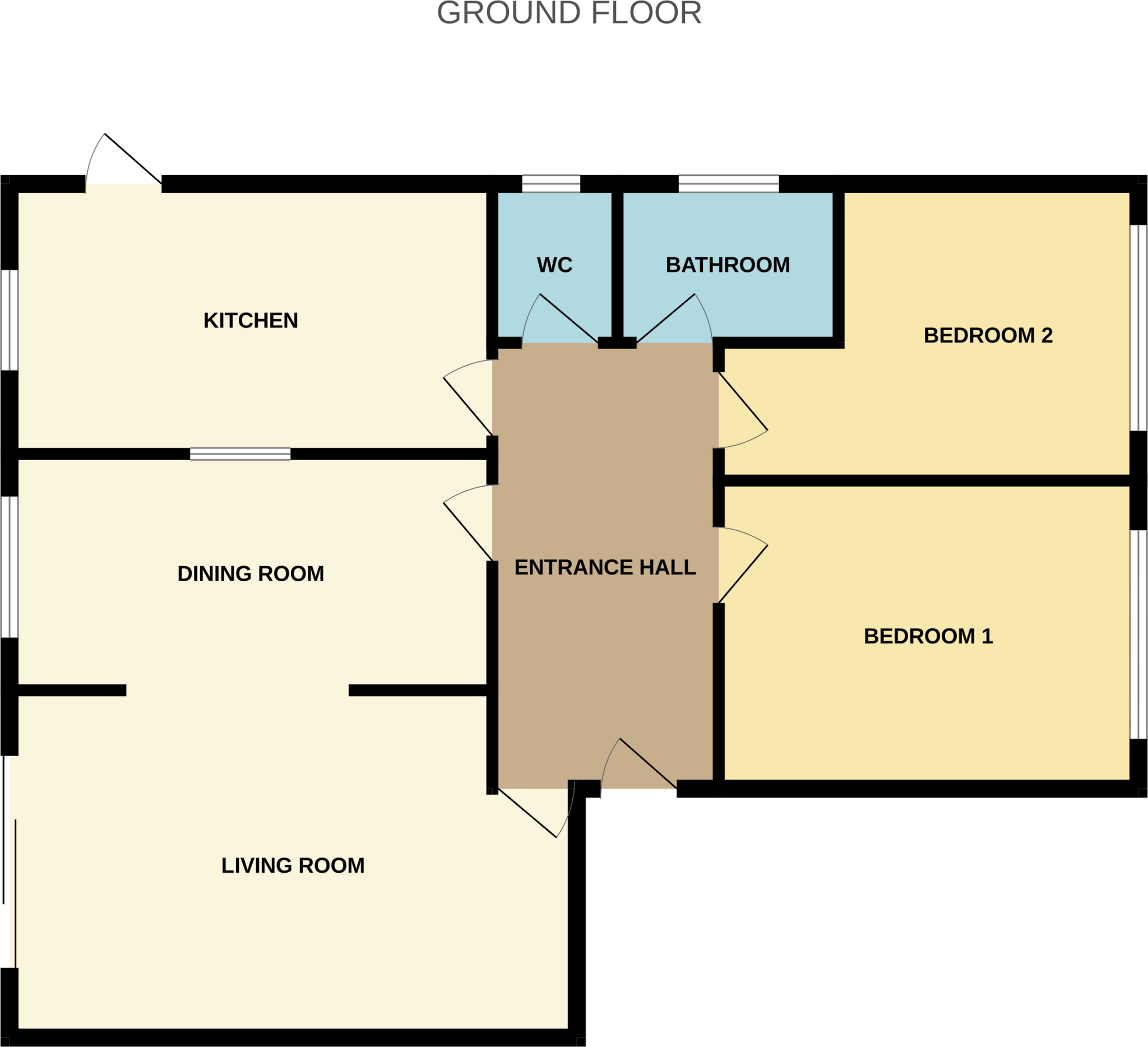 London Road, Hailsham, East Sussex, BN27 floorplan