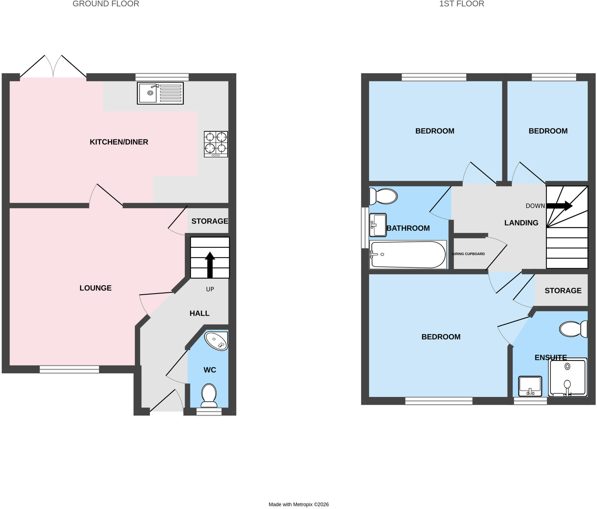 Davison Drive, Shrewsbury, Shropshire, SY2 floorplan