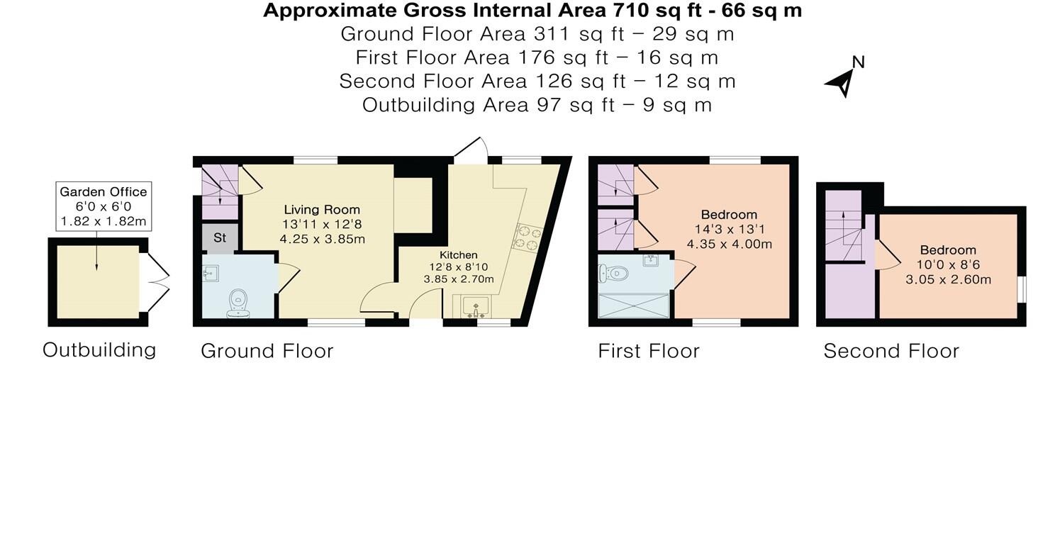 Paddock Road, Caversham, Reading floorplan