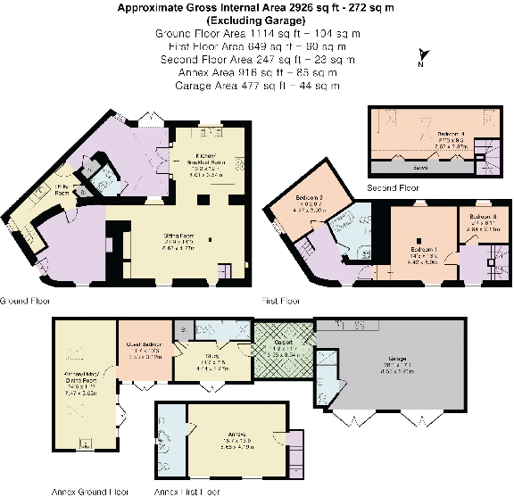 Alvescot, Oxfordshire floorplan