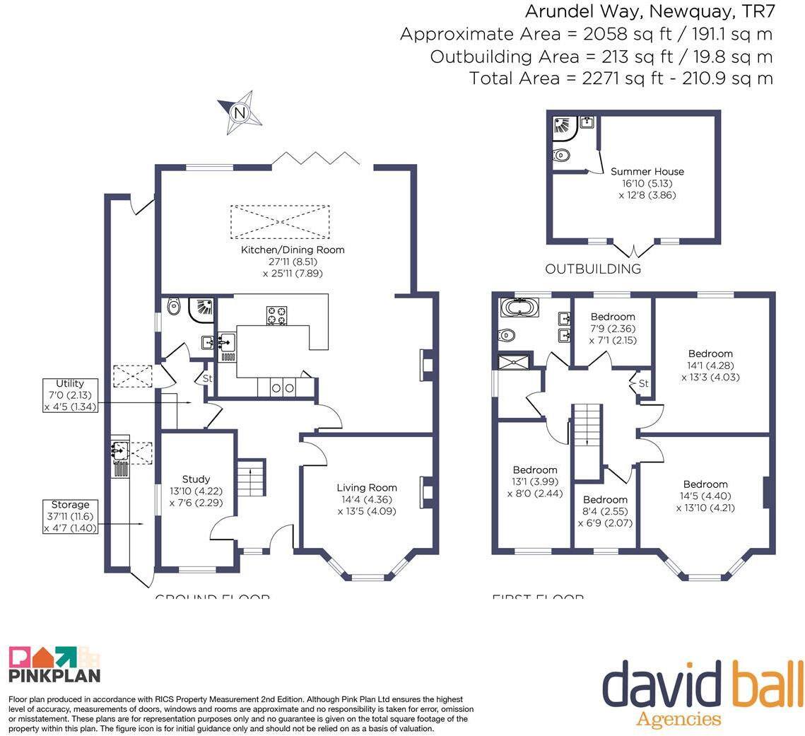 Arundel Way, Newquay floorplan