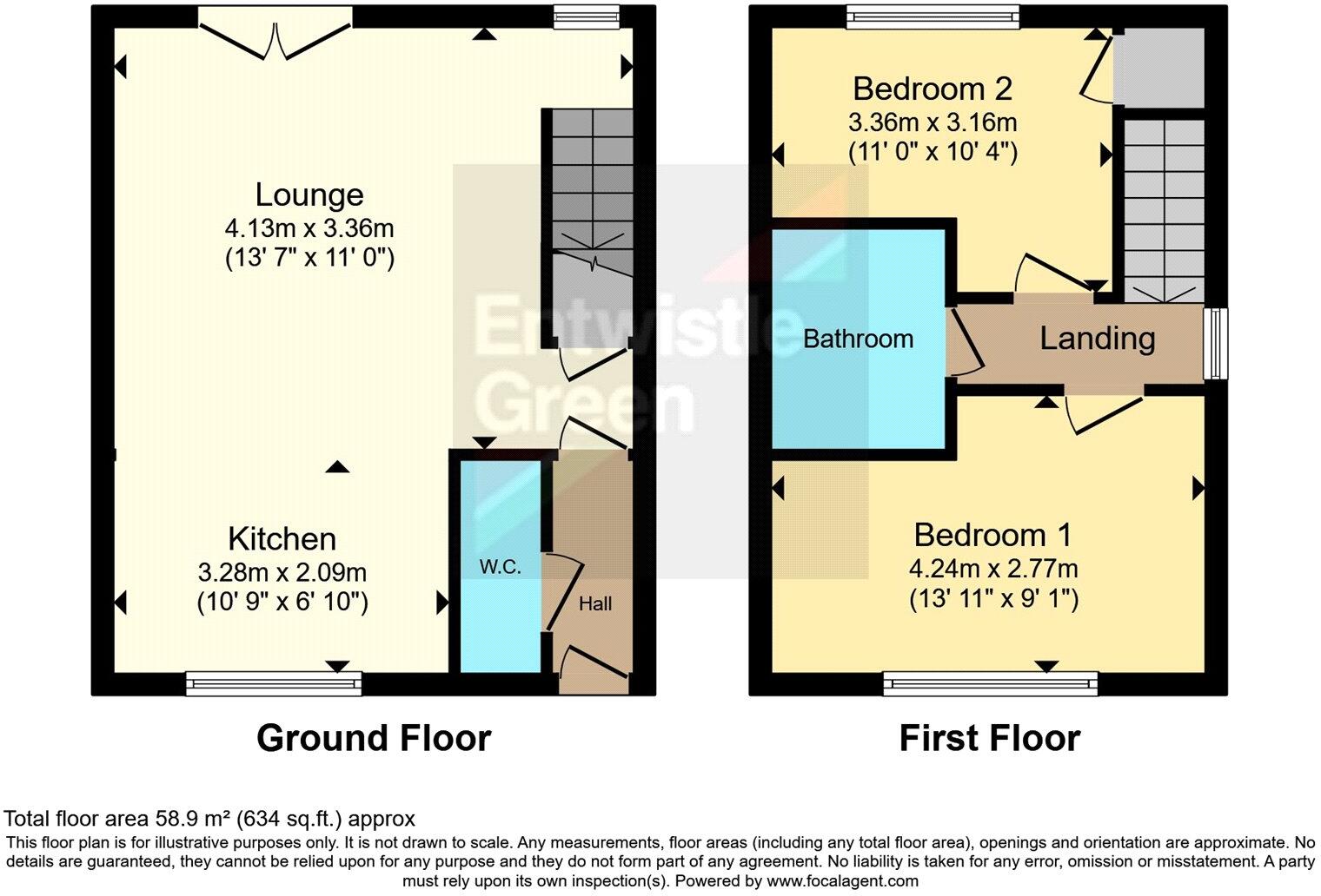 Page Lane, Widnes, Cheshire, WA8 floorplan