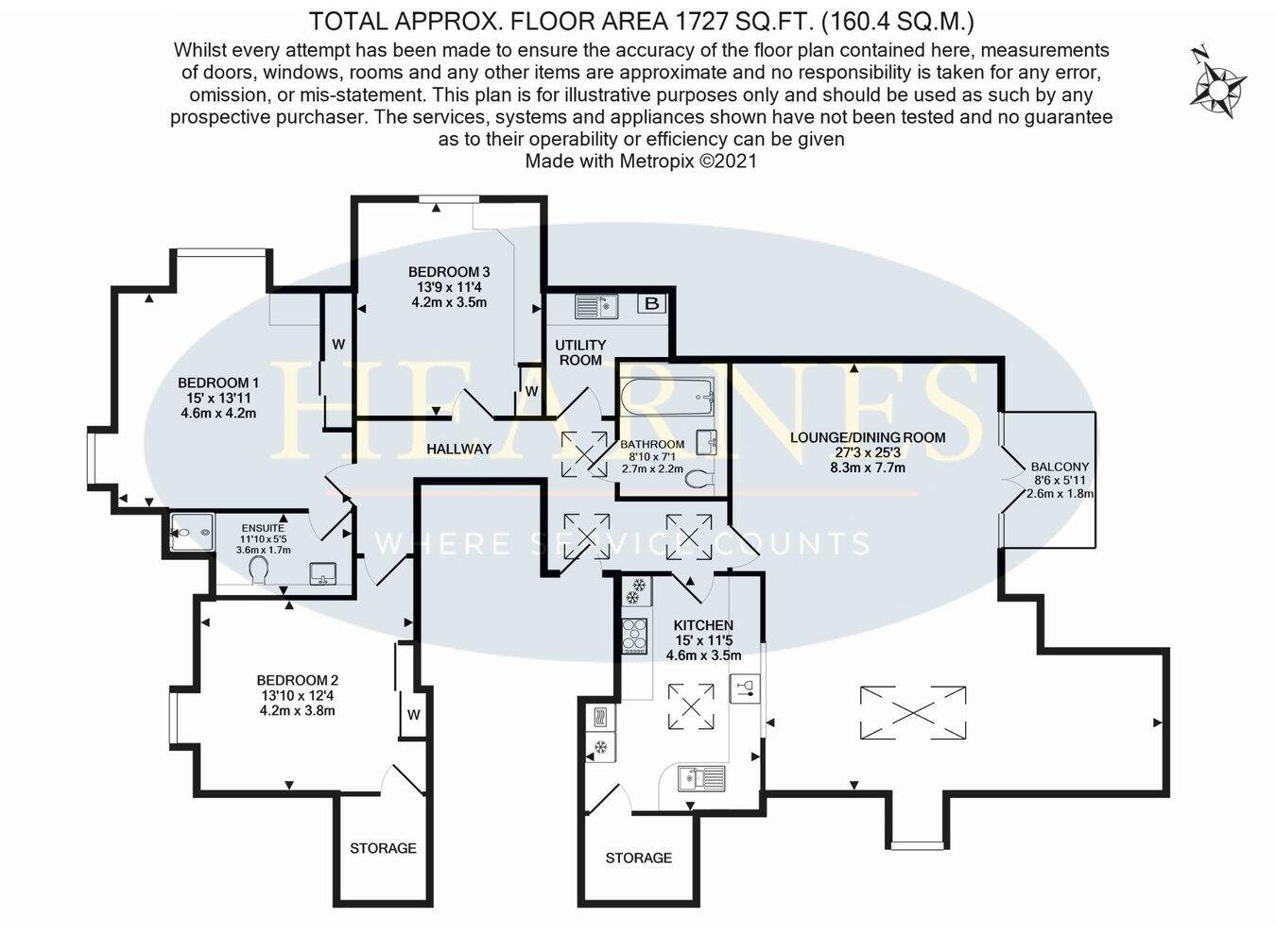 Dudsbury Avenue, Ferndown, BH22 floorplan