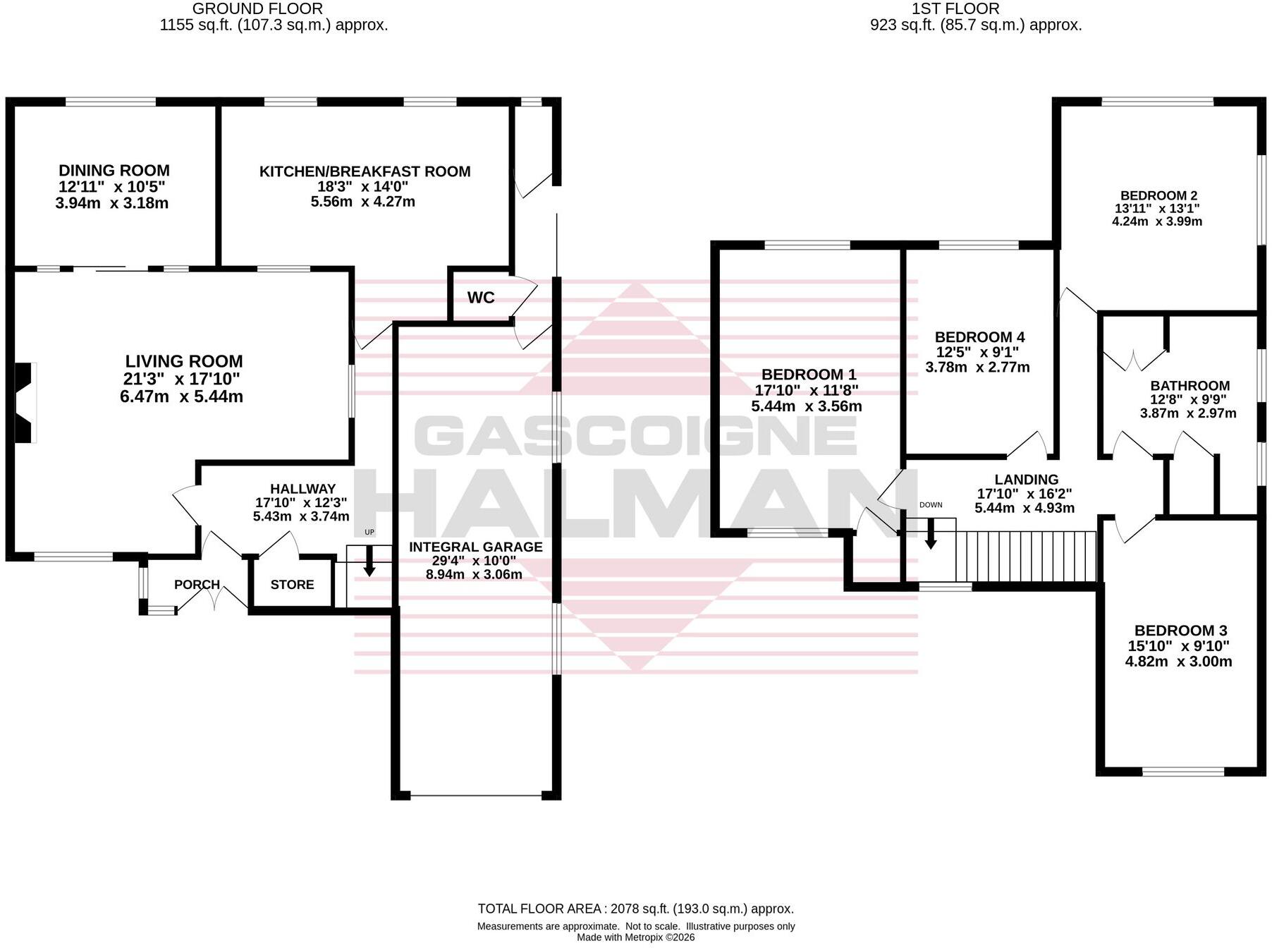Bramhall Moor Lane, Hazel Grove, SK7 floorplan