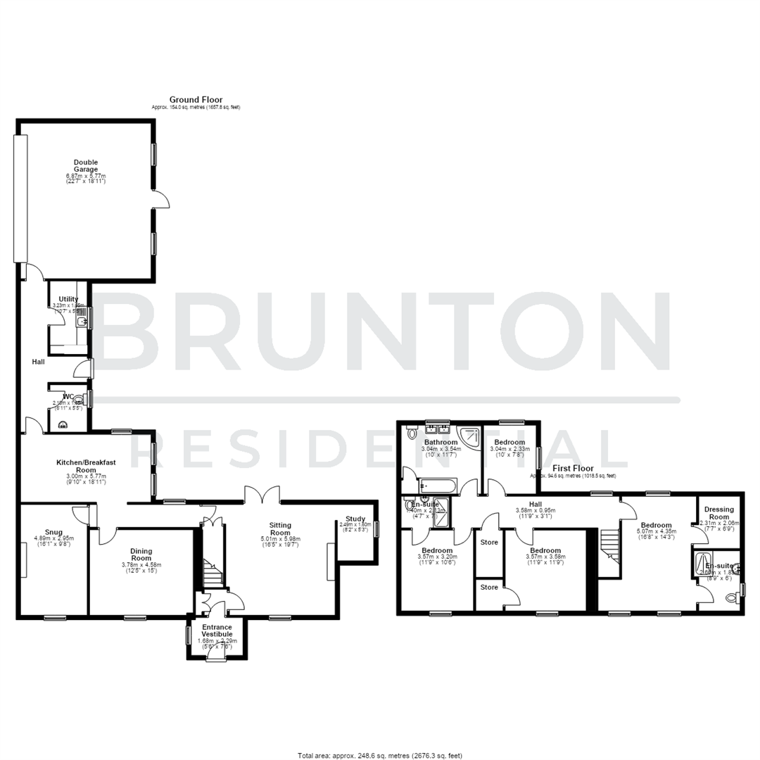 Ovington, Prudhoe floorplan