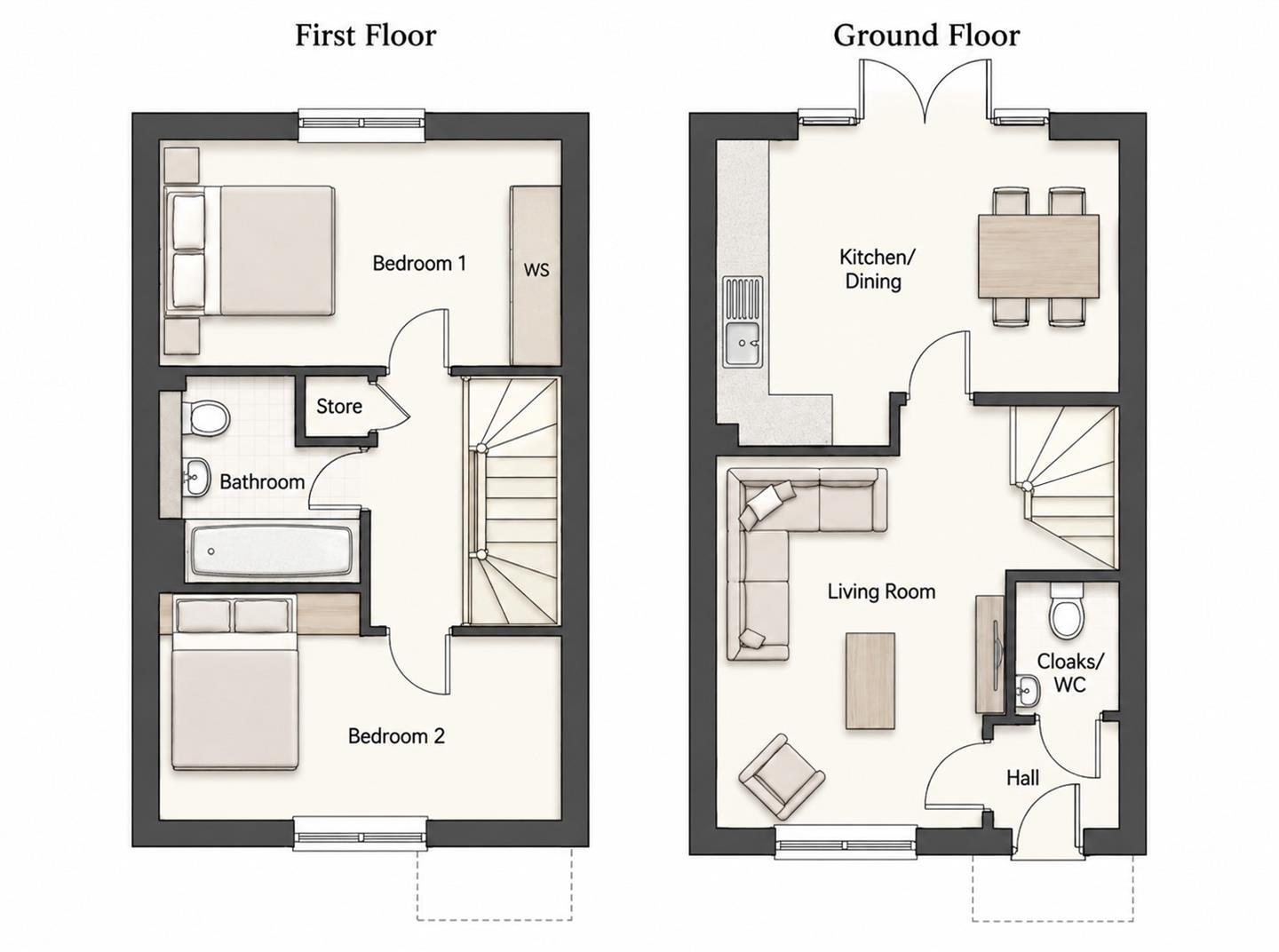 Upson Walk, Hatfield Peverel, Chelmsford floorplan
