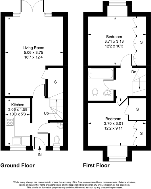 Chertsey Road, Byfleet, KT14 floorplan