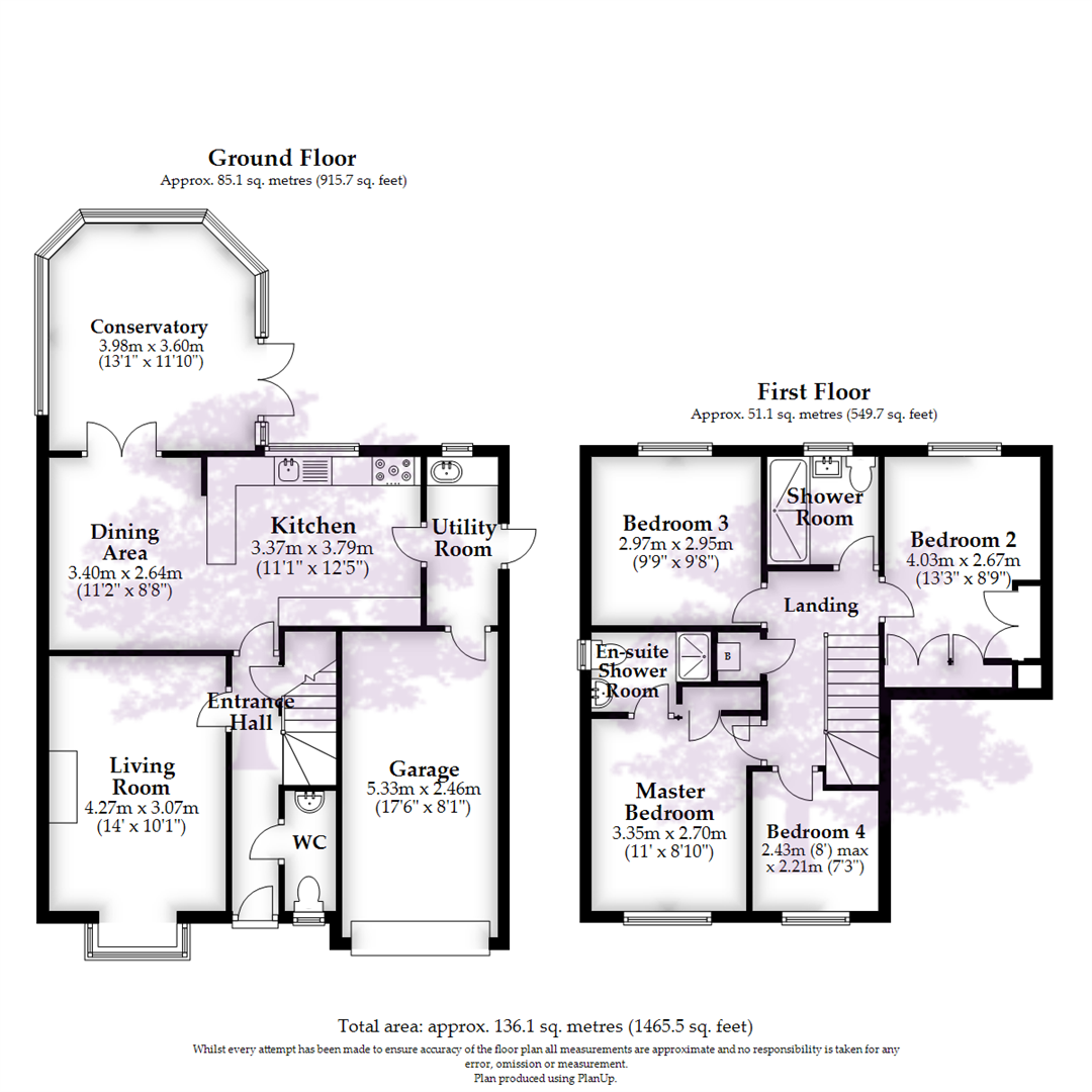 Nightingale Rise, Portishead floorplan